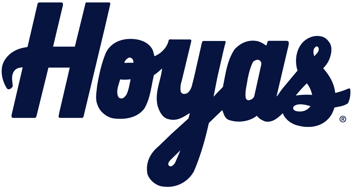 Georgetown Hoyas 0-Pres Wordmark Logo iron on transfers for T-shirts